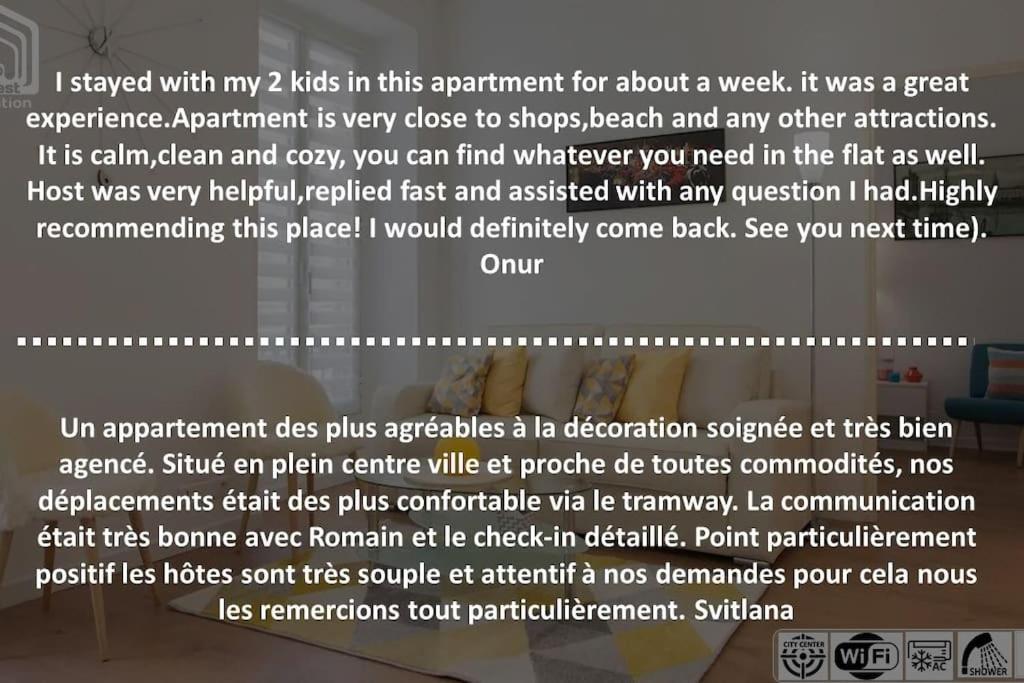 #28 1 Bdr Flat Ac Balcony Hper Central 10Mins To Beach & Old Town Nice Exterior photo